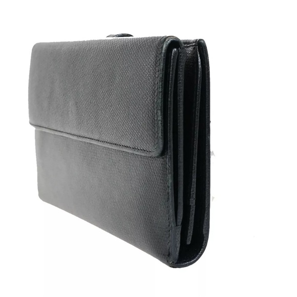 CHANEL Caviar Leather CoCo Button Snap/Flap Wallet - Picture 5 of 15